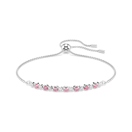 Matirx Pink & Clear Stone Bracelet