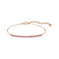 Only Rose Gold Tone Pink Stone Bracelet