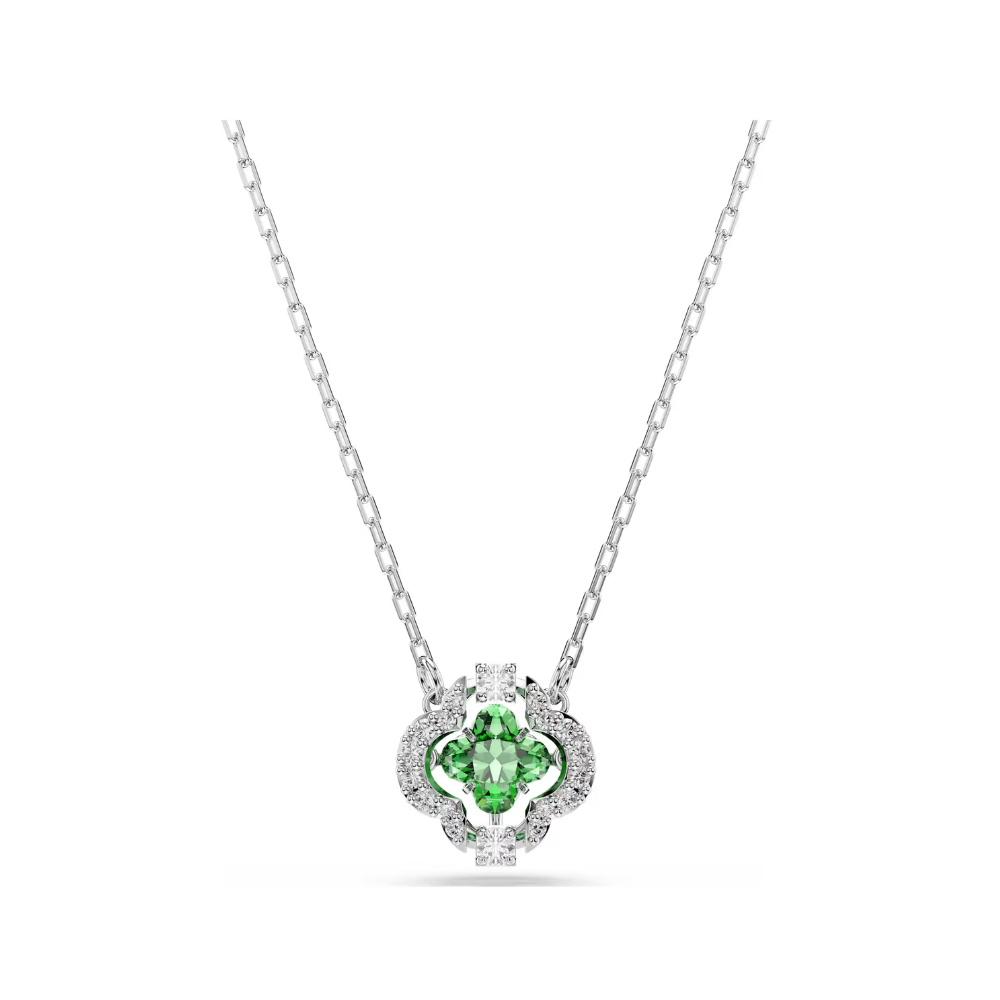 Una Green Clover Necklace