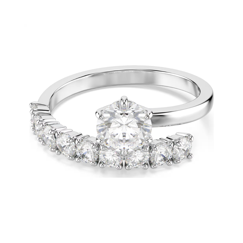 Matrix Open Clear Stone Ring