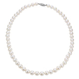 6-6.5mm "AA" Quality Freshwater Pearl Strand with 14k White Gold Clasp