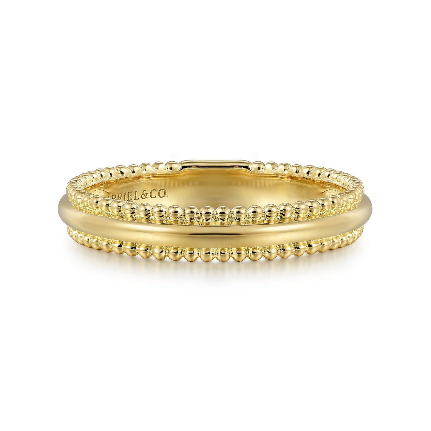 14K Yellow Gold Bujukan Stackable Band