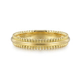 14K Yellow Gold Bujukan Stackable Band