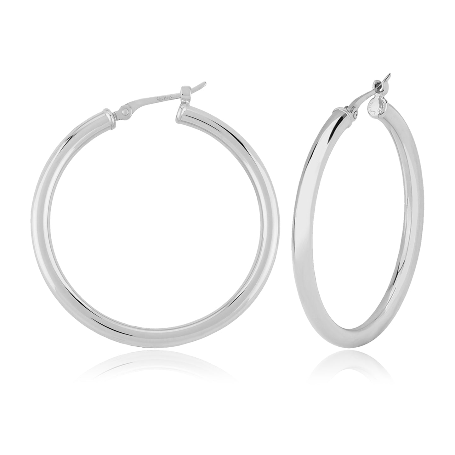 Tube Hoop Earrings