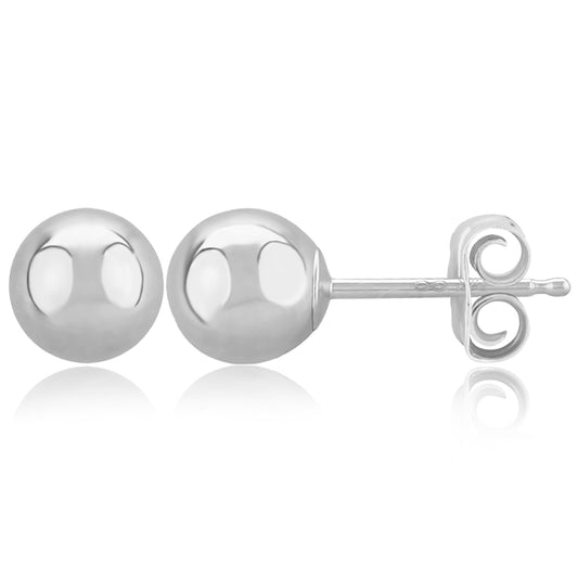 14K  Ball Stud Earrings