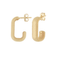 Rectagle Hoop Earring
