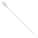 14K White Gold Chain