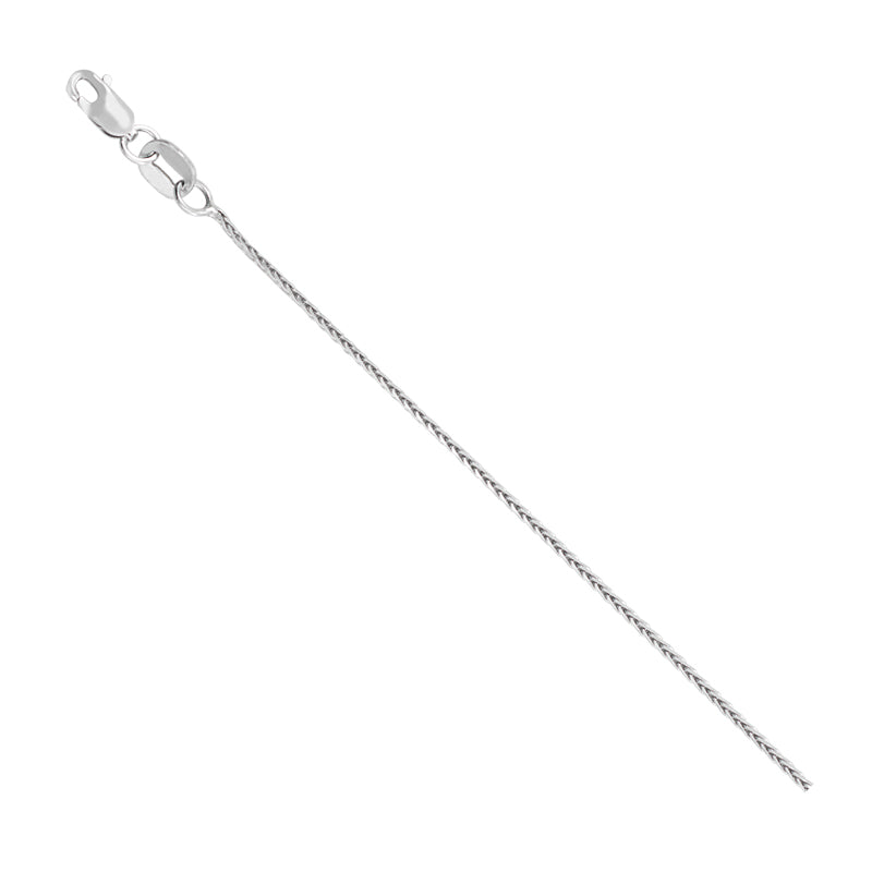 14K White Gold Chain