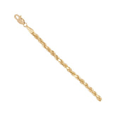 14K Diamond Cut Rope Chain 18"