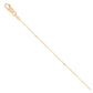14K 16" Diamond Cut Rollo Chain