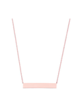 14K Bar Necklace
