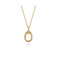 14K Bujukan Drop Pendant Necklace