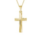 Radiant Cross Necklace