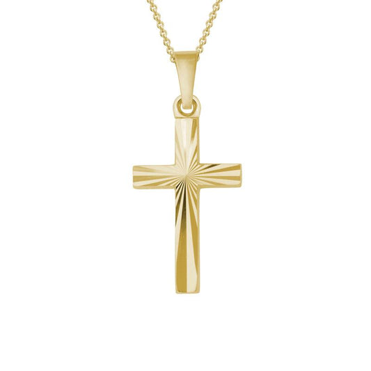 Radiant Cross Necklace