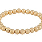 14K 6mm Bead Bracelet