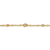 14K Yellow Gold Bujukan Bead Bracelet
