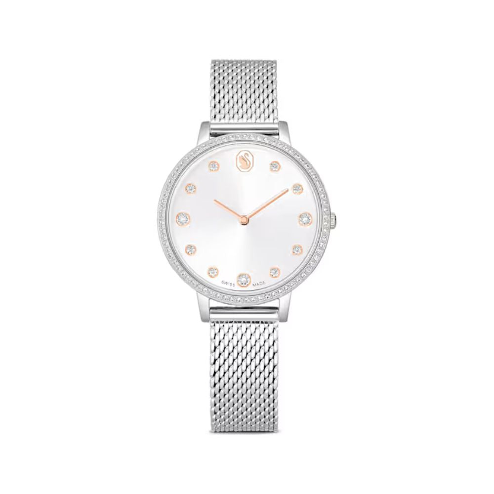 Swarovski Clarica Silver Watch