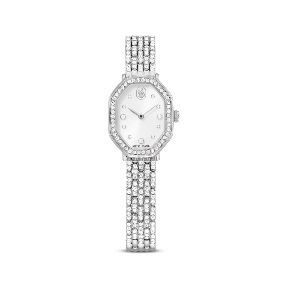 Dextra Clear Stone Watch