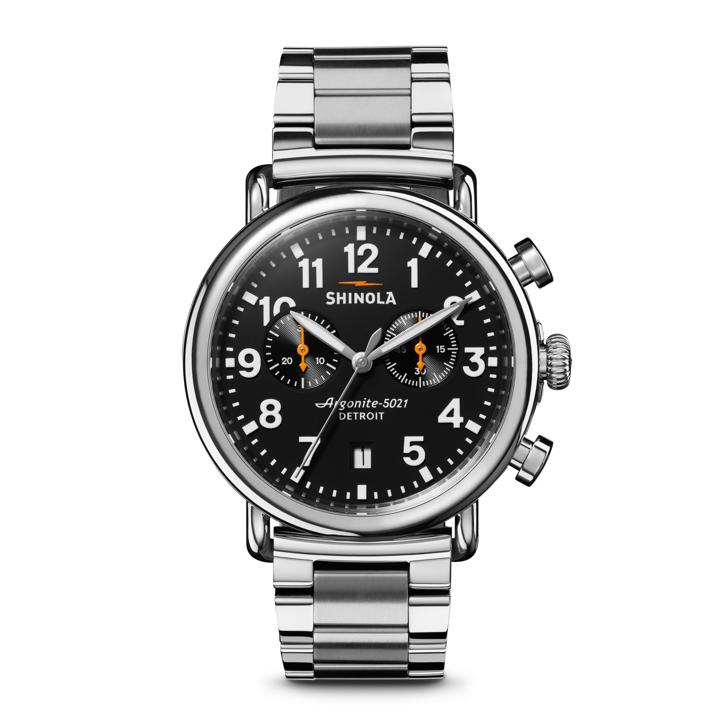 Shinola Runwell 41mm Black Eye Chronograph Watch
