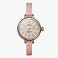 34mm Birdy Watch With Light Pink Dial & Rose Leather Watch Strap