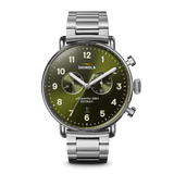 Shinola 43mm Canfield Chronograph Watch