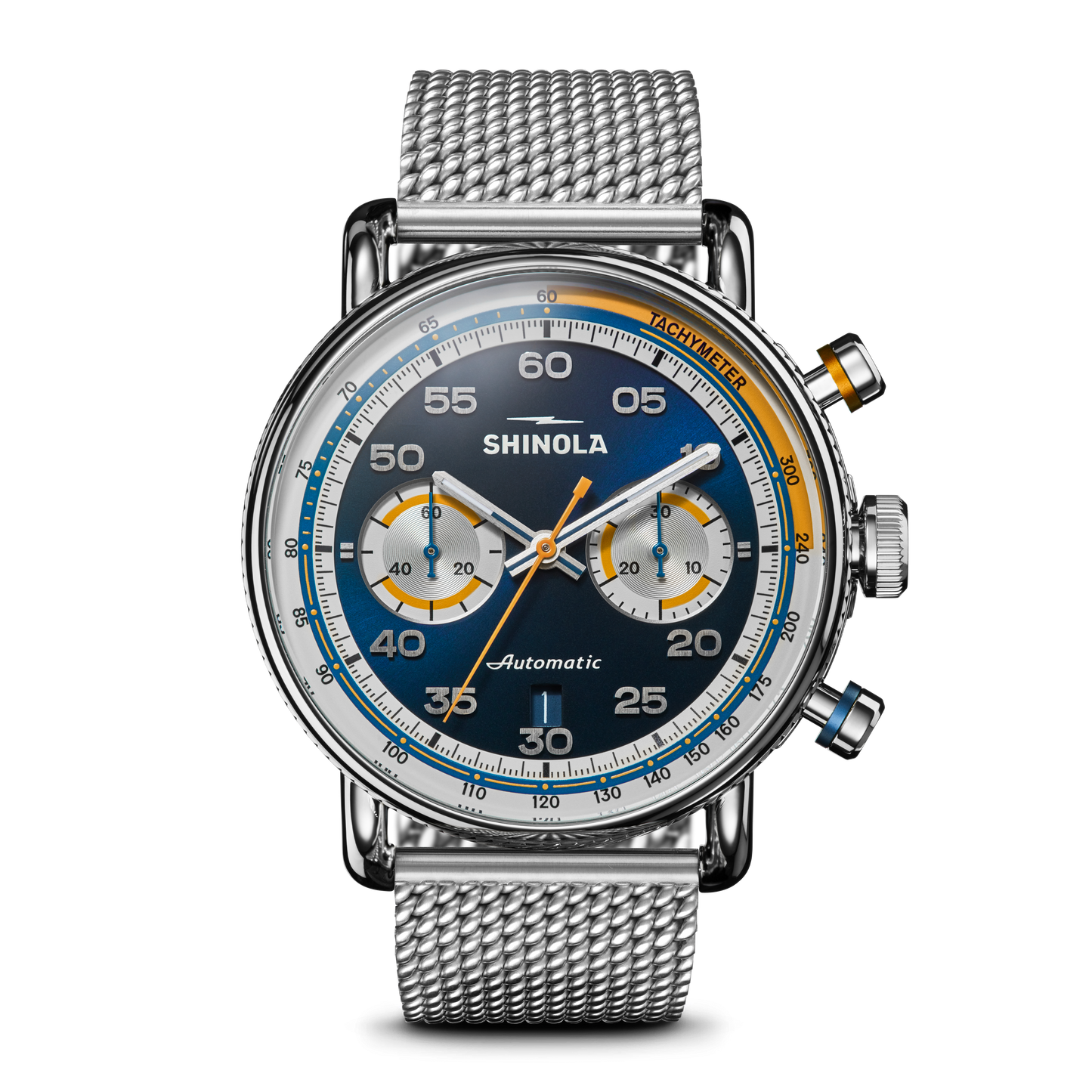 Shinola Canfield Speedway 44mm Open Road Automatic Chronograph Watch