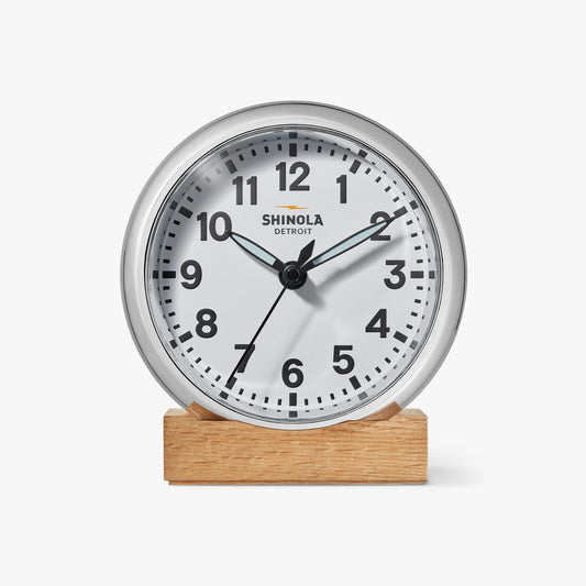 Runwell Desk Clock 6"