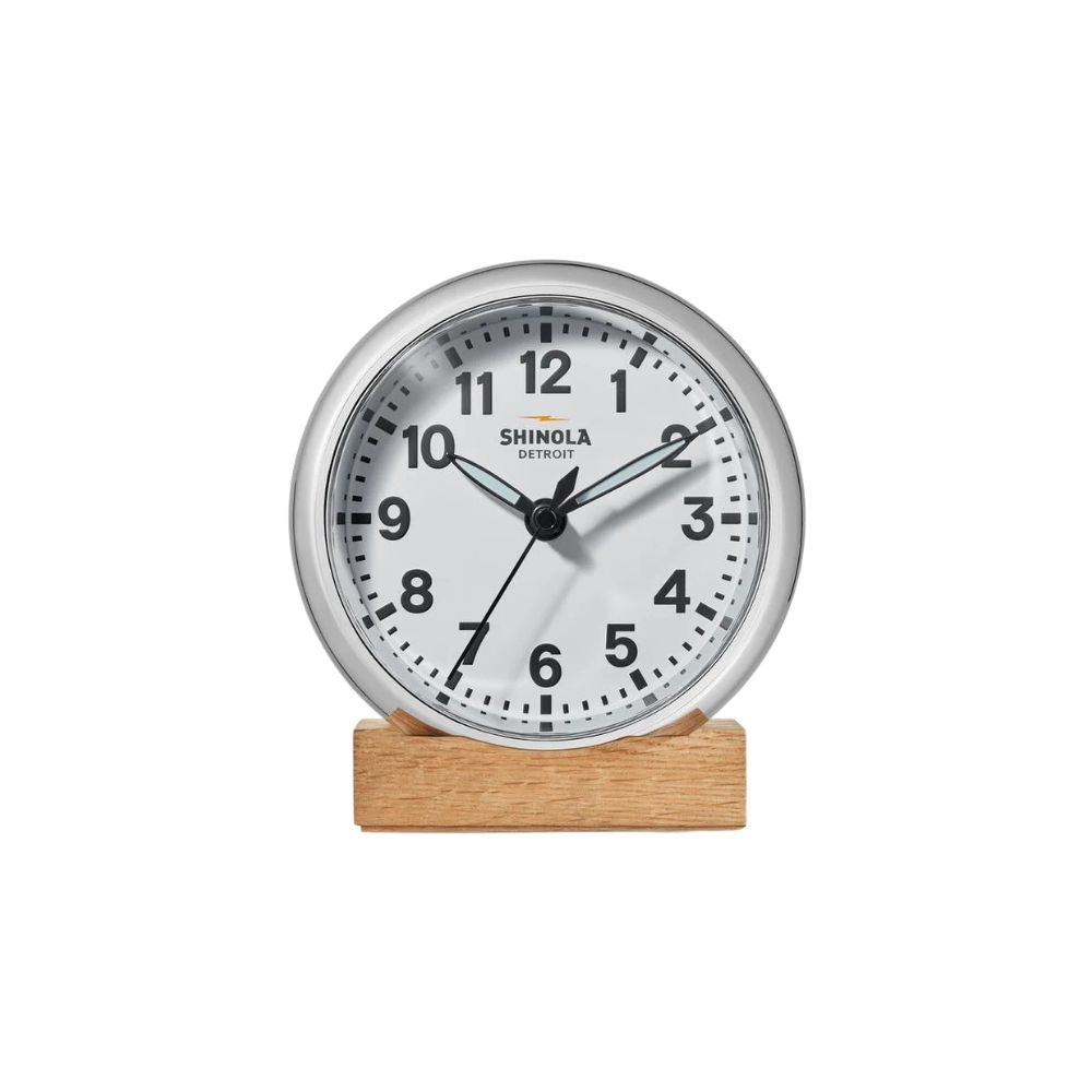Runwell Desk Clock 6"