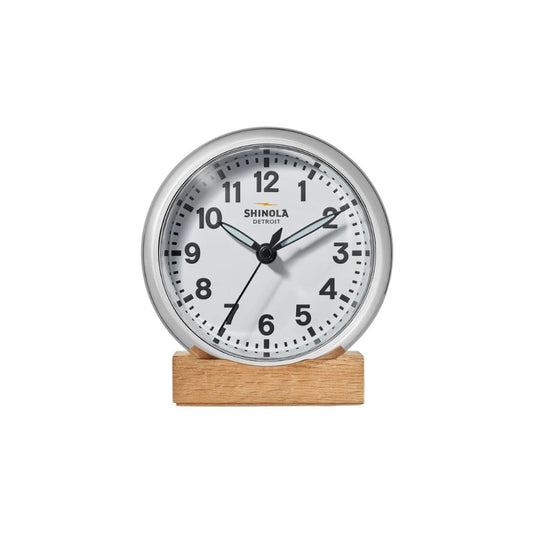 Runwell Desk Clock 6"