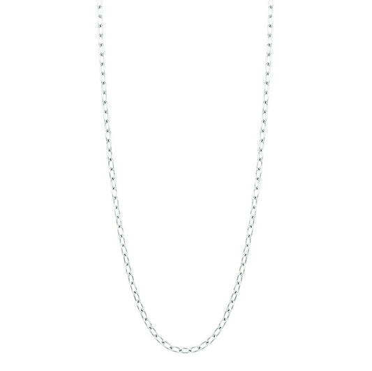 Paperclip Link Necklace 24''
