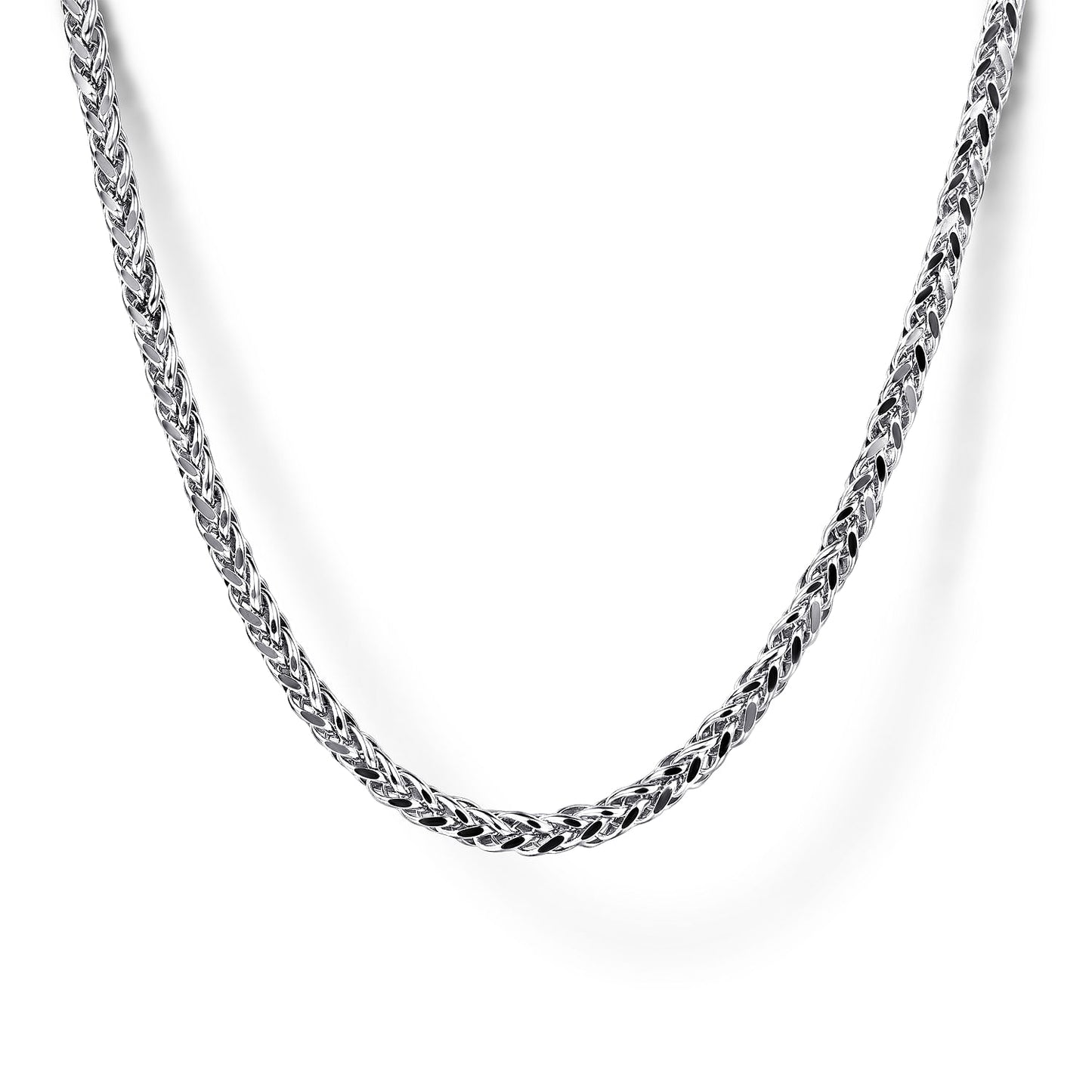 Sterling Silver 1.9mm Wheat Chain Necklace 24-Inch