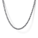 Sterling Silver 1.9mm Wheat Chain Necklace 24-Inch