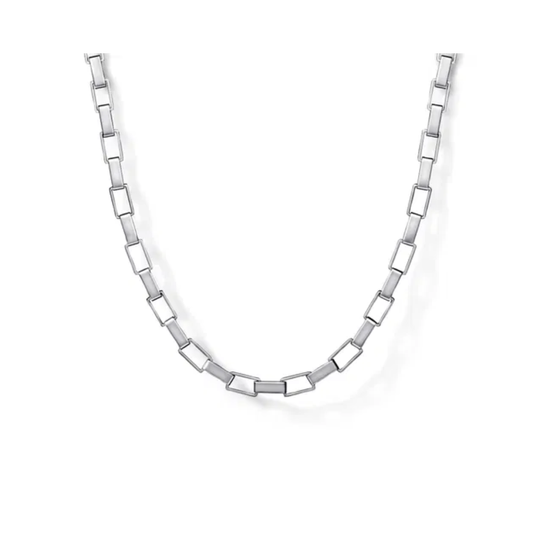 Sterling Silver 5mm Box Chain Necklace
