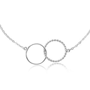 Twist Circle Necklace