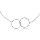 Twist Circle Necklace