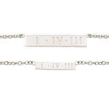 LOLA Medium Love Code 1-4-3 Bar Necklace