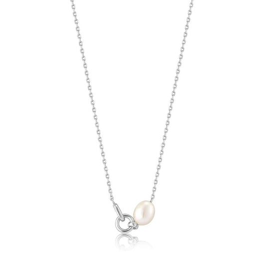 Pearl Link Chain Necklace