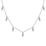 Beaded Droplet Necklace