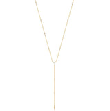 Sparkle Point Y Necklace