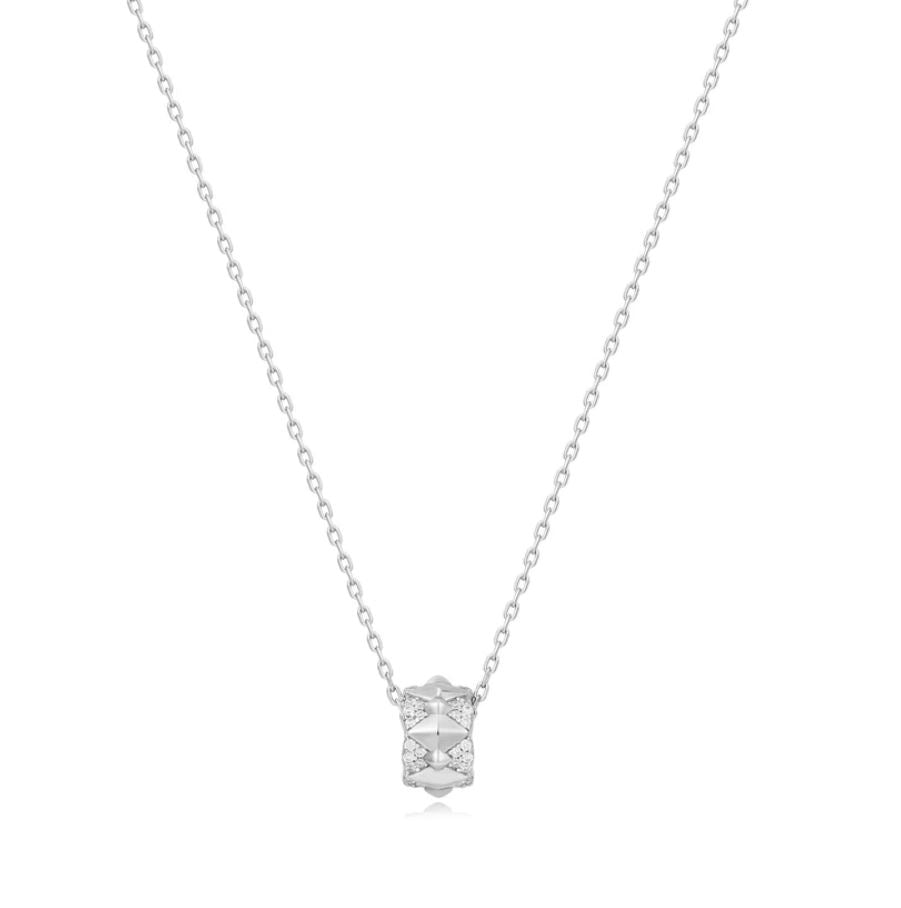 Geometic Sparkle Pendant Necklace
