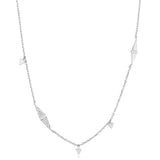 Geometric Sparkle Chain Necklace