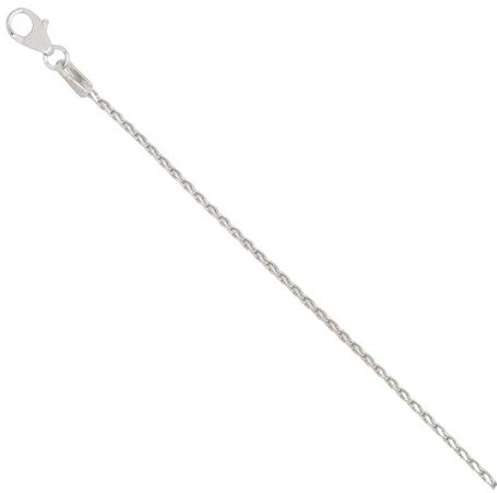 Diamond Cut Wheat Chain 24"