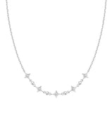 Sparkling Star Station Necklace