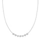 Silver Pave Multi Beaded Chain