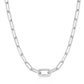 Sterling Silver Linked Chunky Chain Necklace - Ania Haie