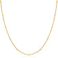 Sterling Silver Gold Plated Orb Chain Necklace - Ania Haie