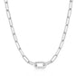 Sterling Silver Linked Chunky Chain Necklace - Ania Haie