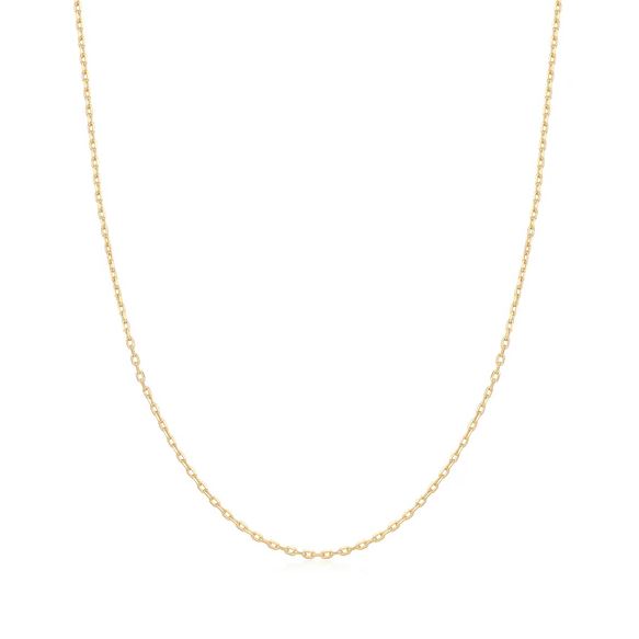 Sterling Silver Gold Plated Mini Link Charm Chain - Ania Haie