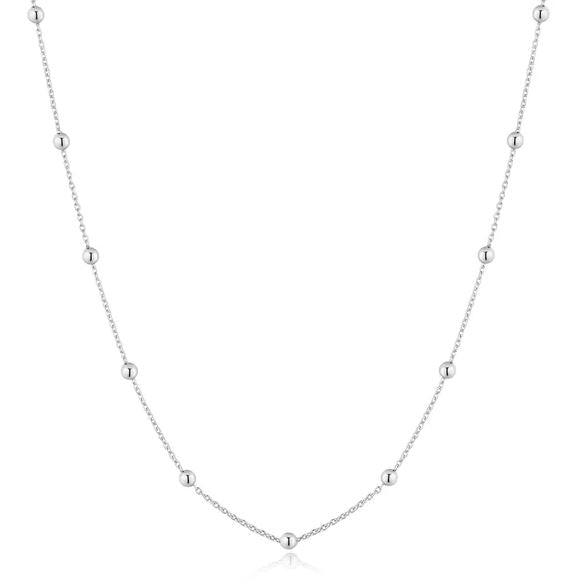 Sterling Silver Bobble Long Chain - Ania Haie