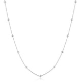 Sterling Silver Bobble Long Chain - Ania Haie